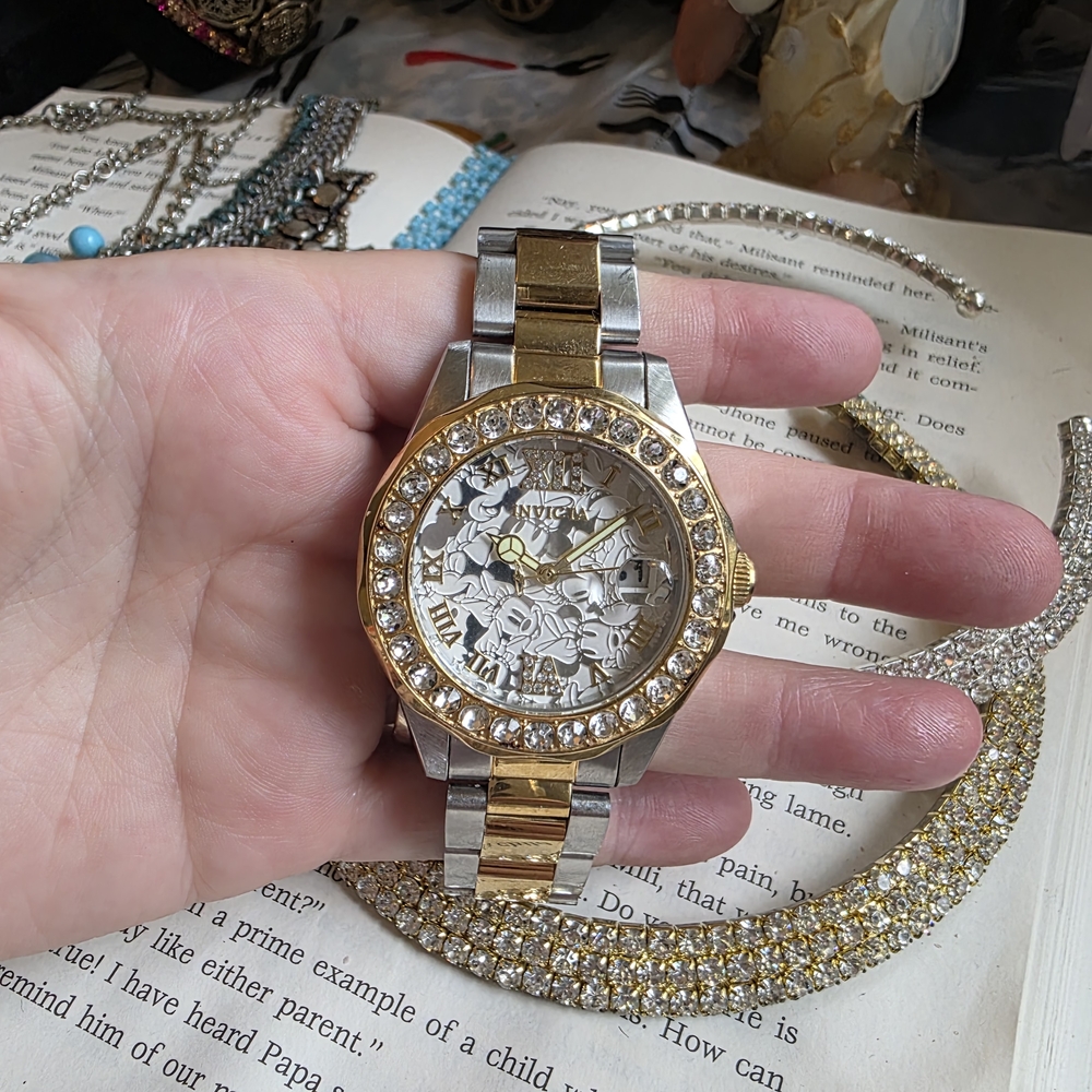 Invicta Women's Disney Limited Edition Quartz Stainless Steel Casual Watch
